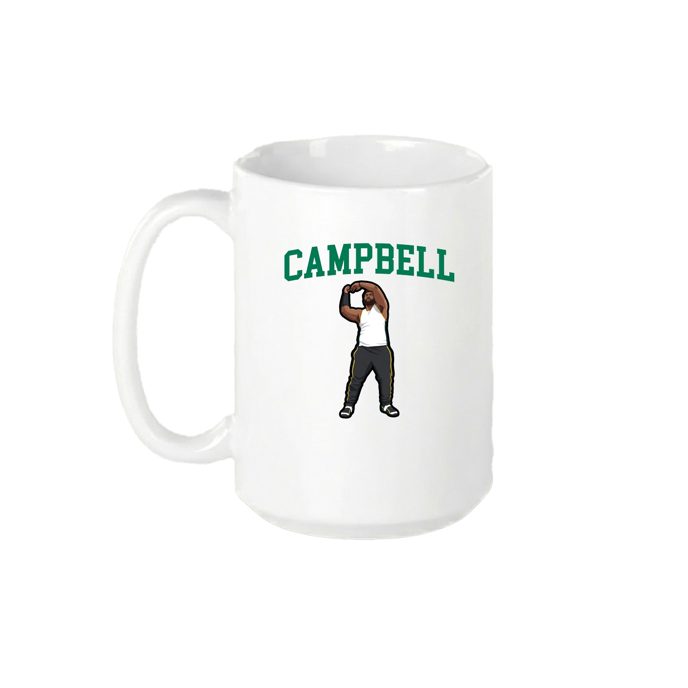 15oz Coffee Mug — Shirsey in White