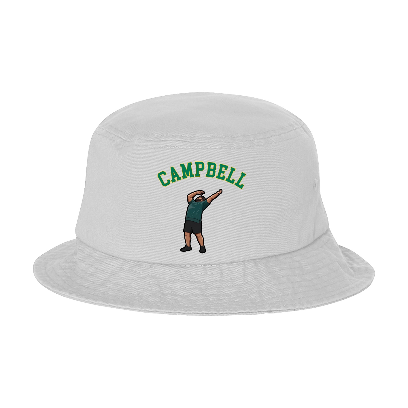Bucket Cap — Shirsey Arch in White