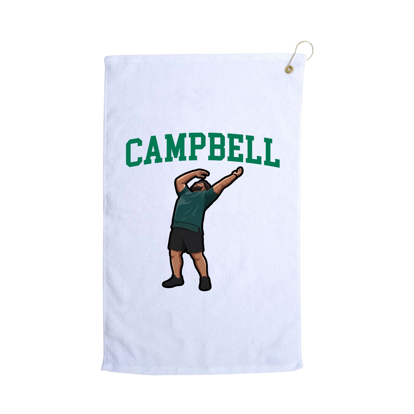 Golf Towel — Shirsey in White
