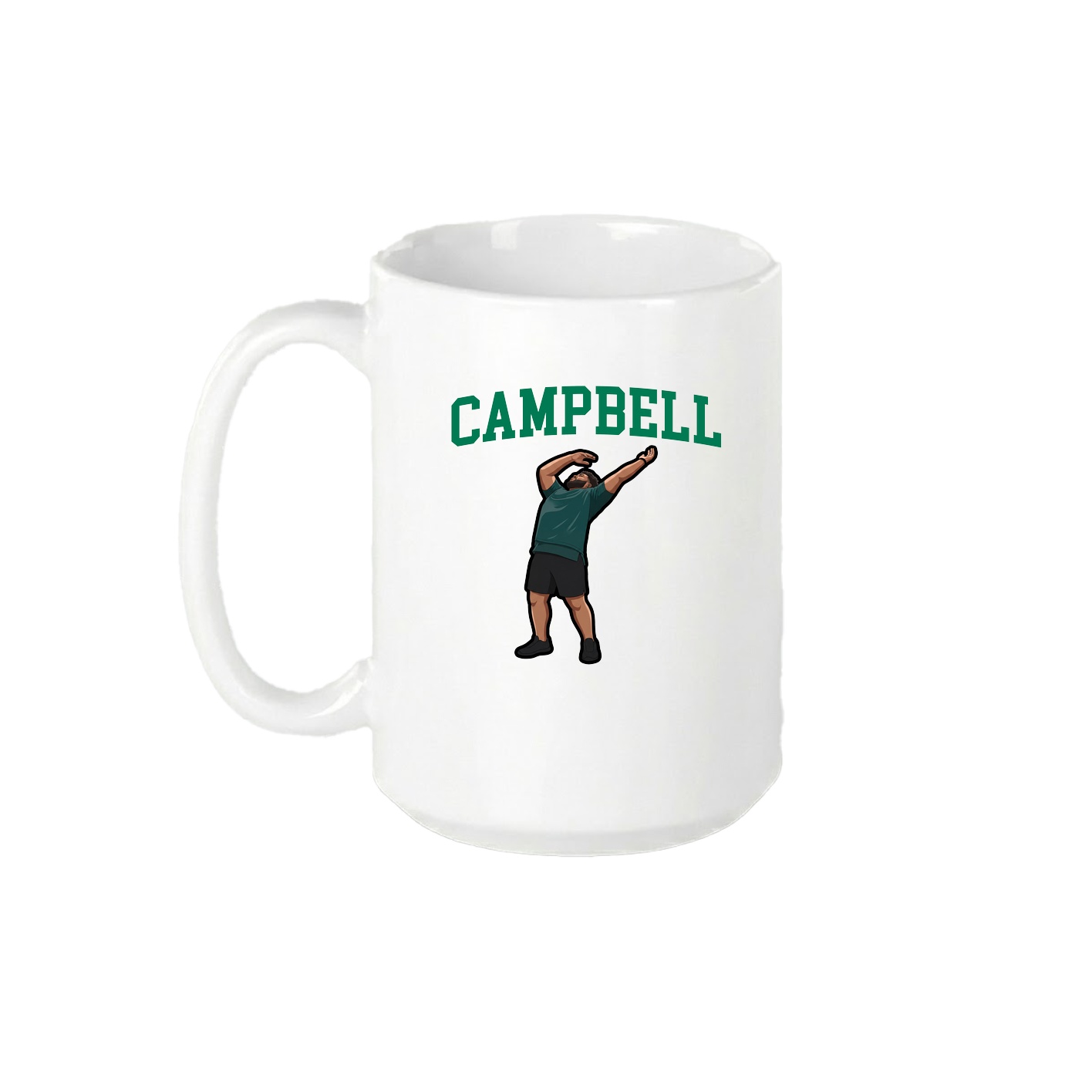 15oz Coffee Mug — Shirsey in White