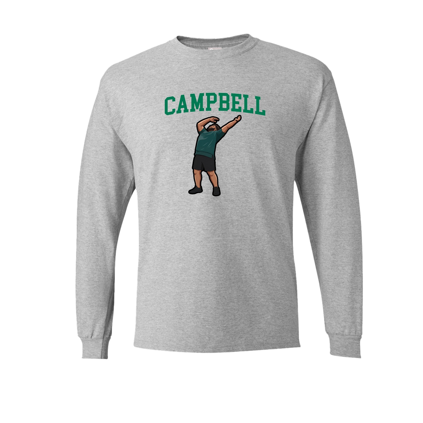 Long Sleeve Tee — Shirsey in Grey