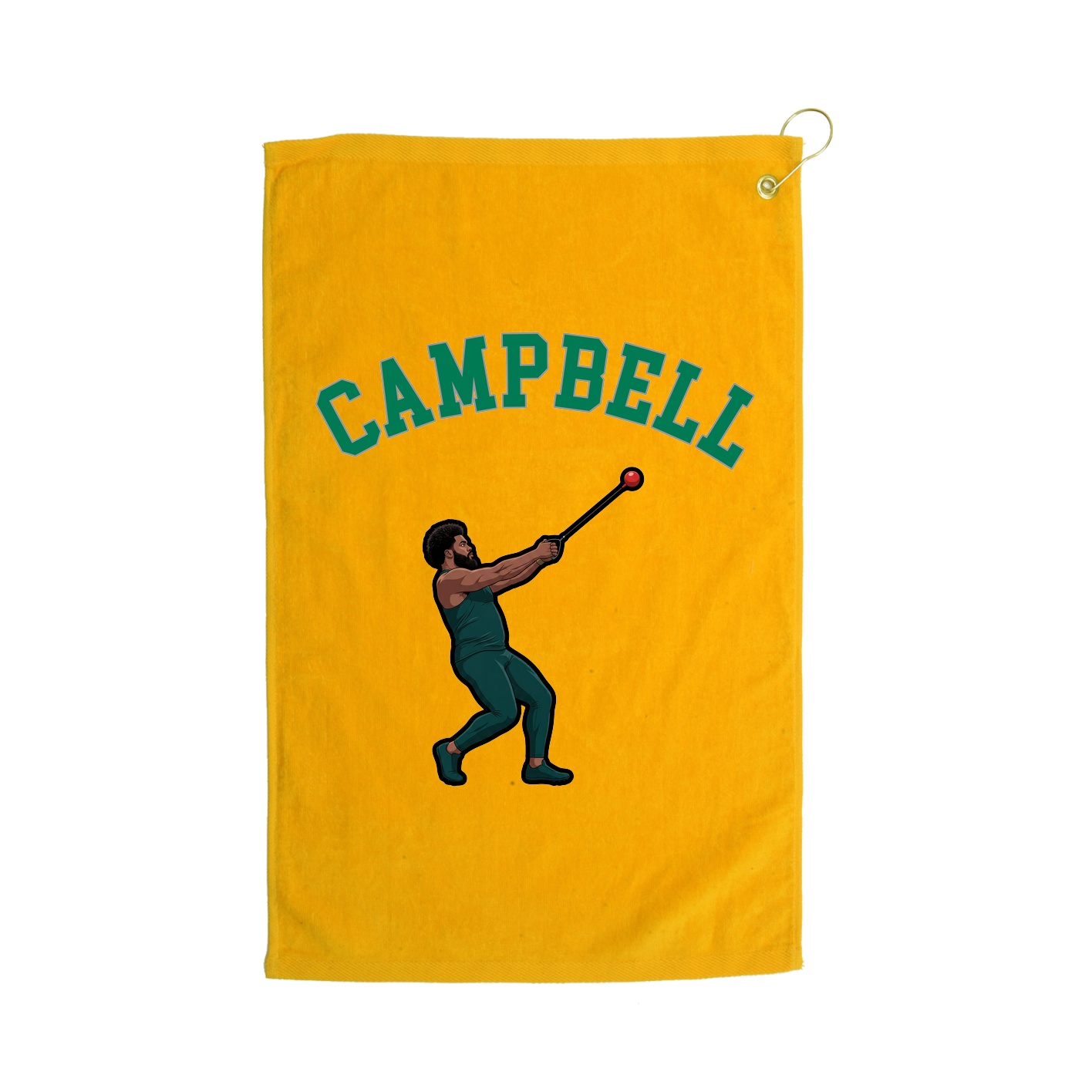 Golf Towel — Shirsey Arch in Gold