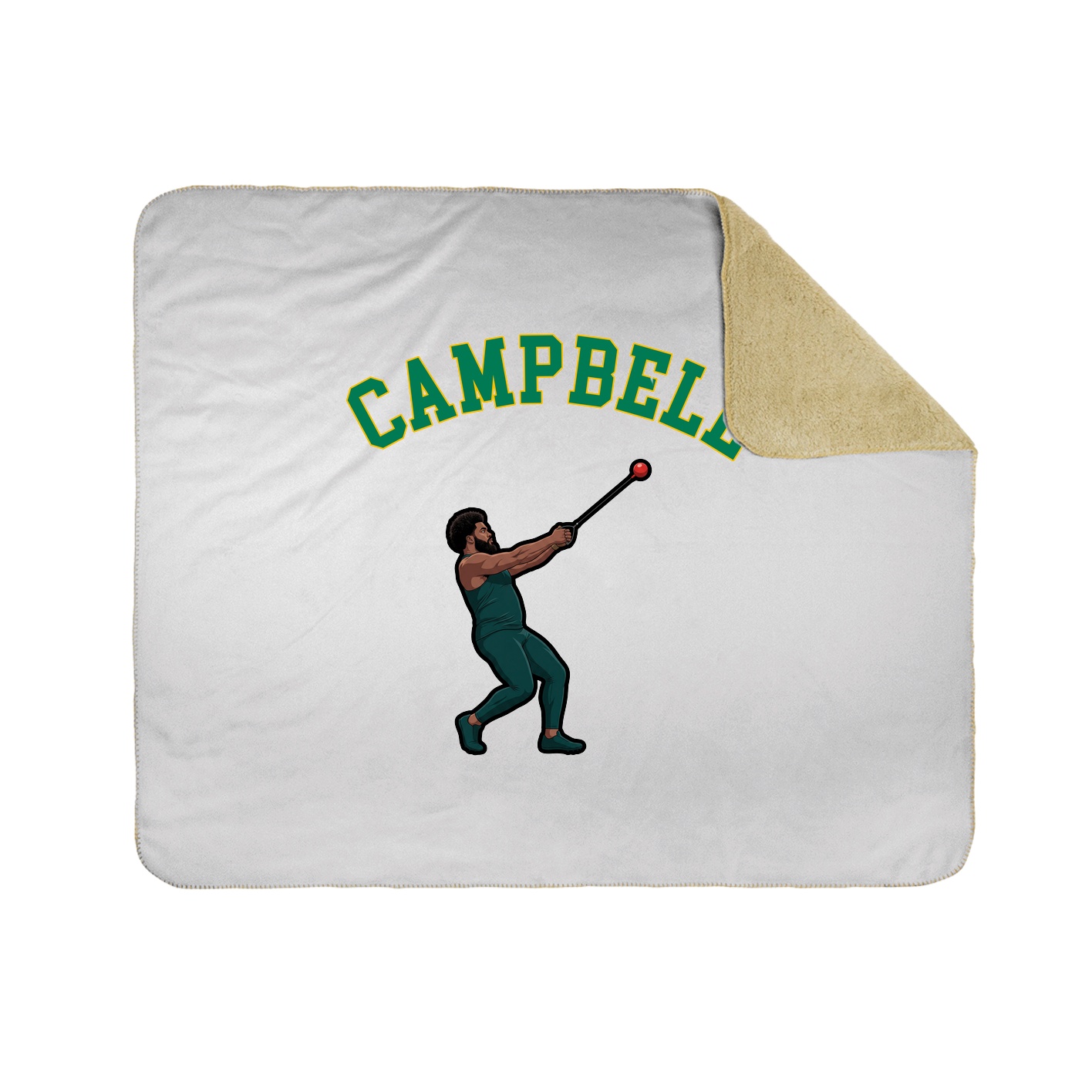 Throw Blanket — Shirsey Arch in White
