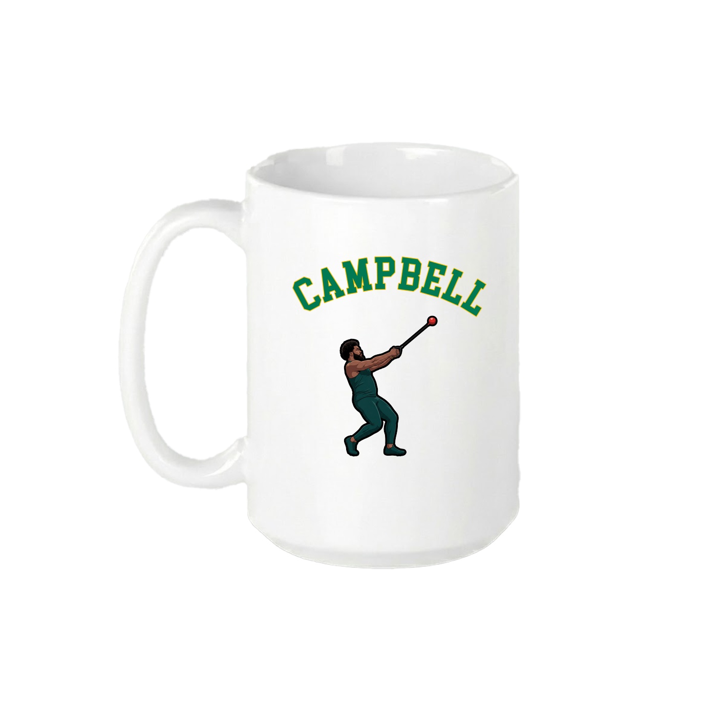 15oz Coffee Mug — Shirsey Arch in White