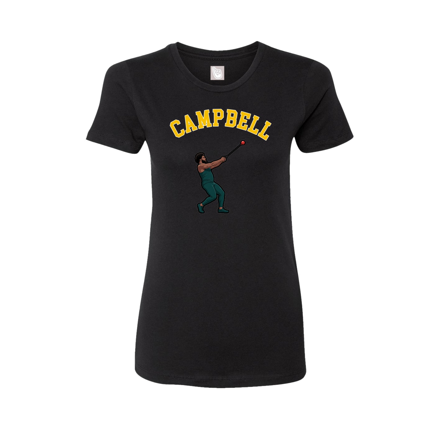 Womens Tee — Shirsey Arch in Black