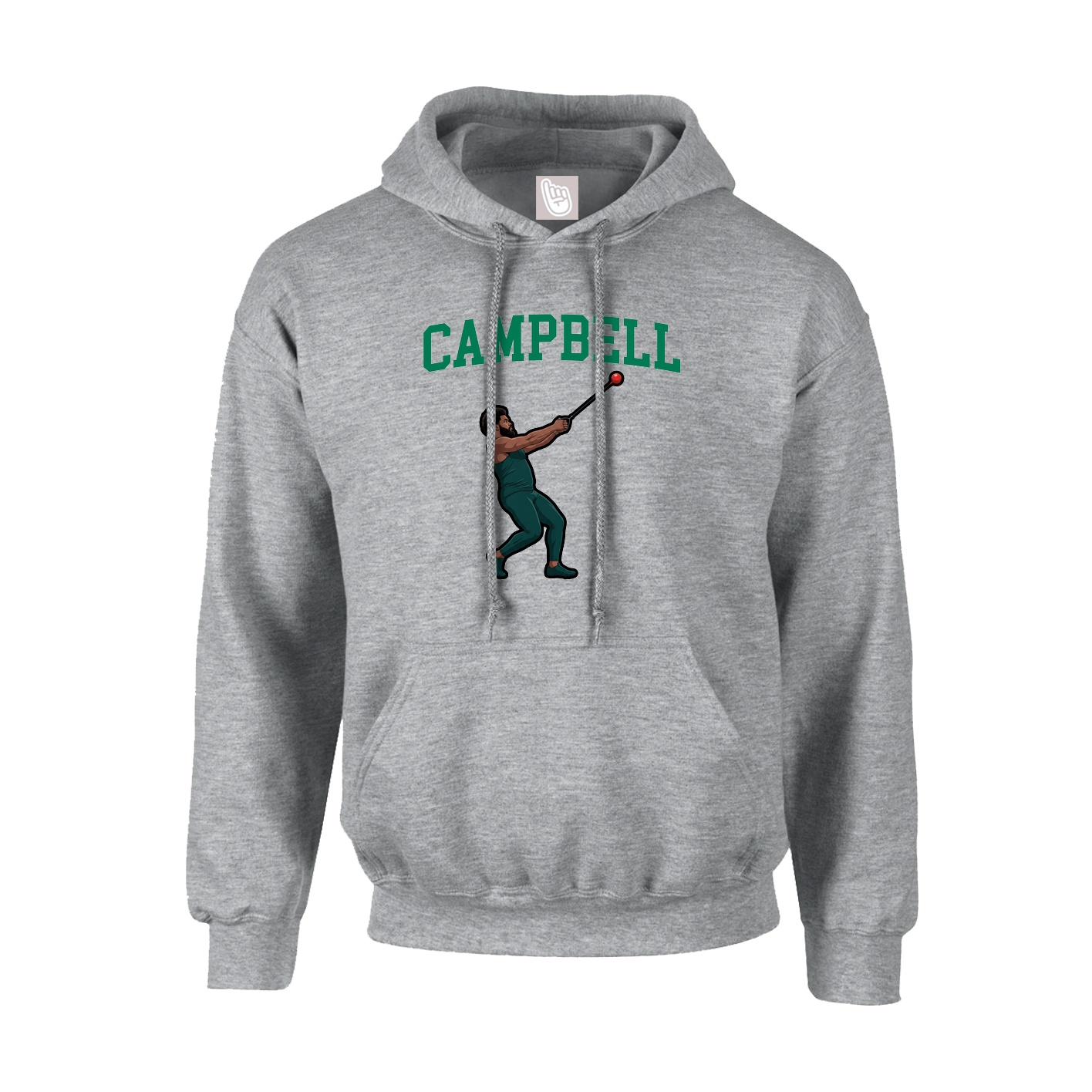 Hoodie — Shirsey in Grey