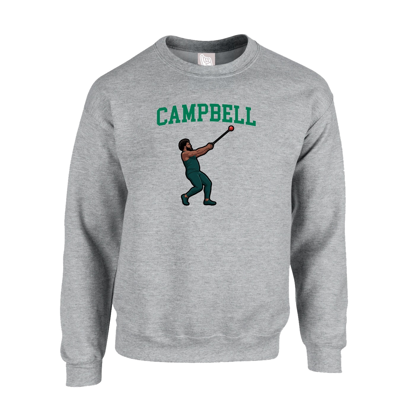 Fleece Crew — Shirsey in Grey