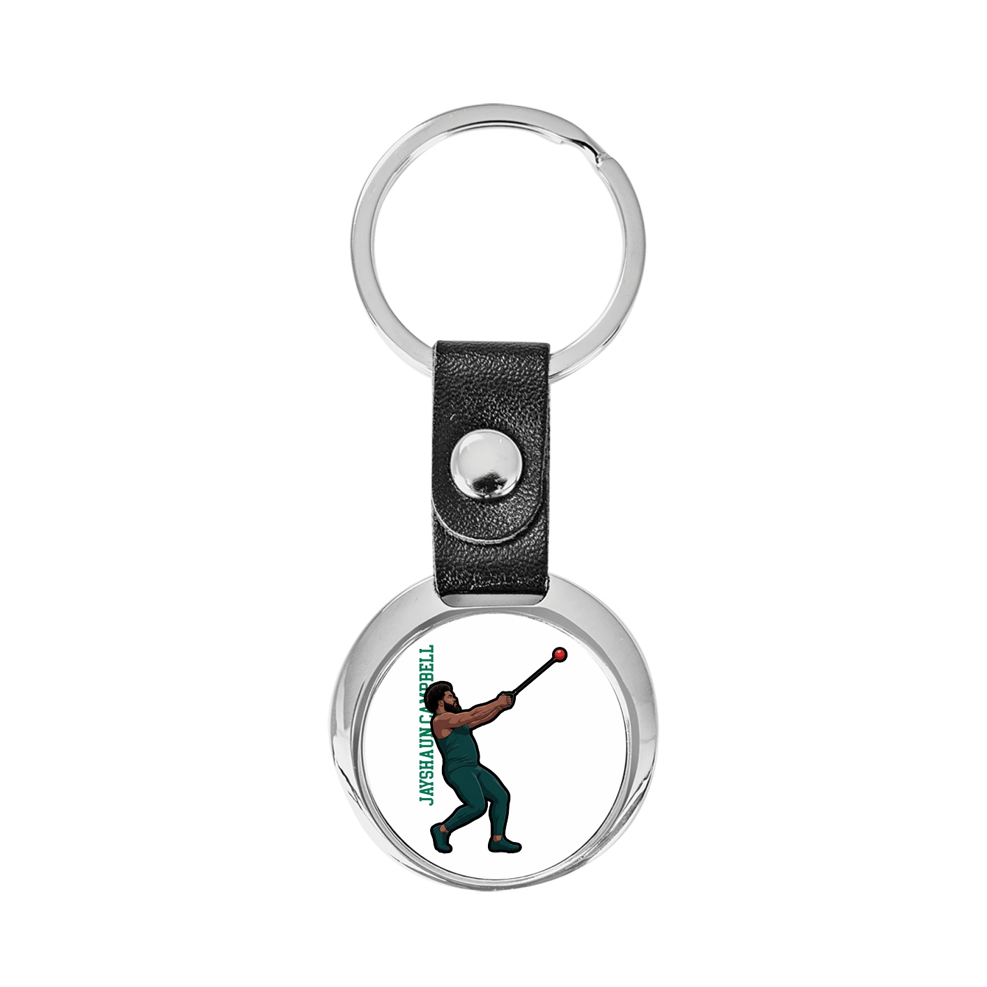 Key Chain — Name Vertical in Classic