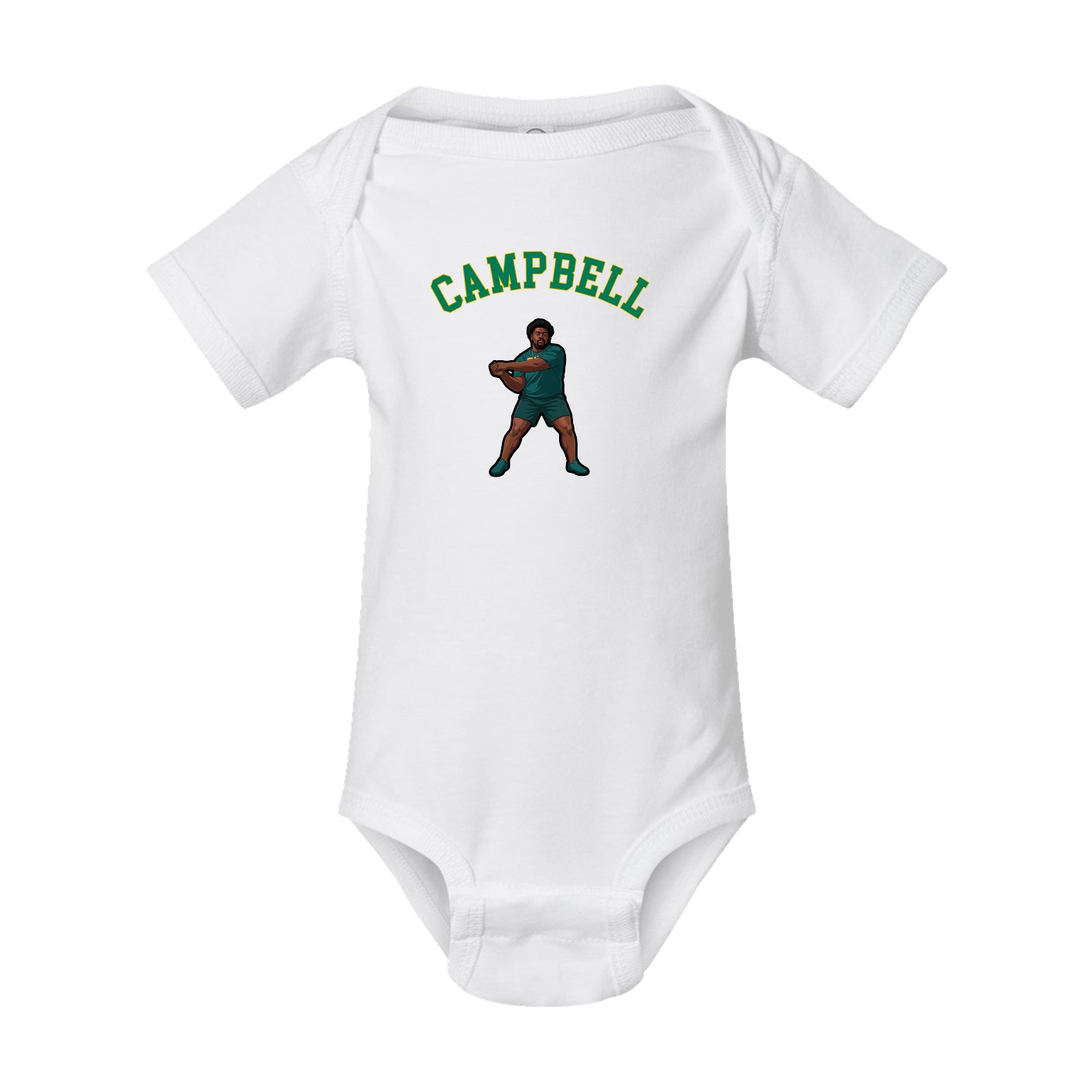 Baby Onesie — Shirsey Arch in White