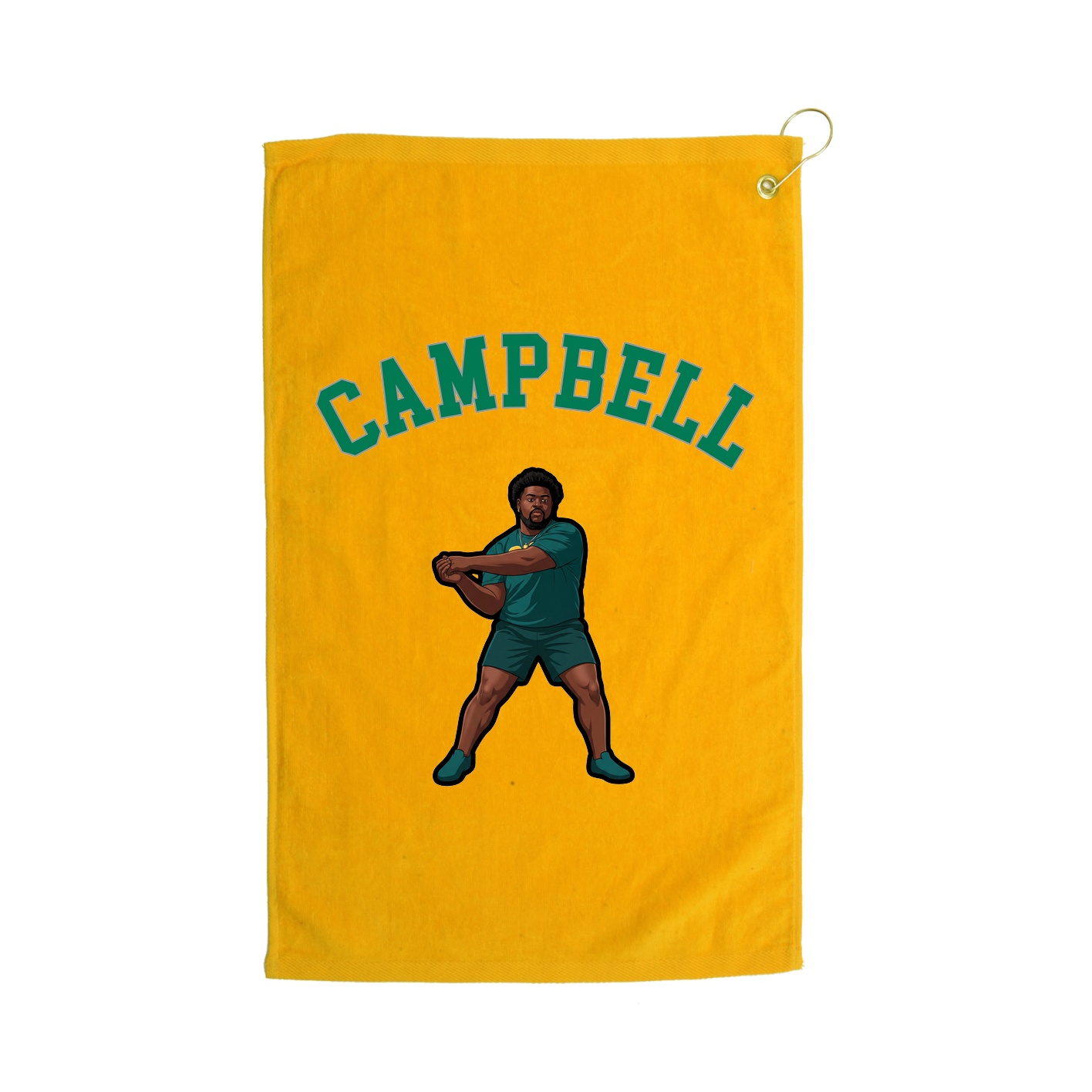 Golf Towel — Shirsey Arch in Gold