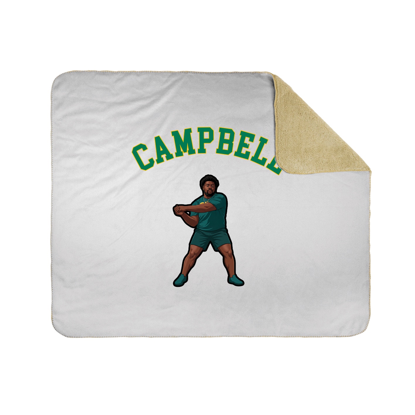 Throw Blanket — Shirsey Arch in White