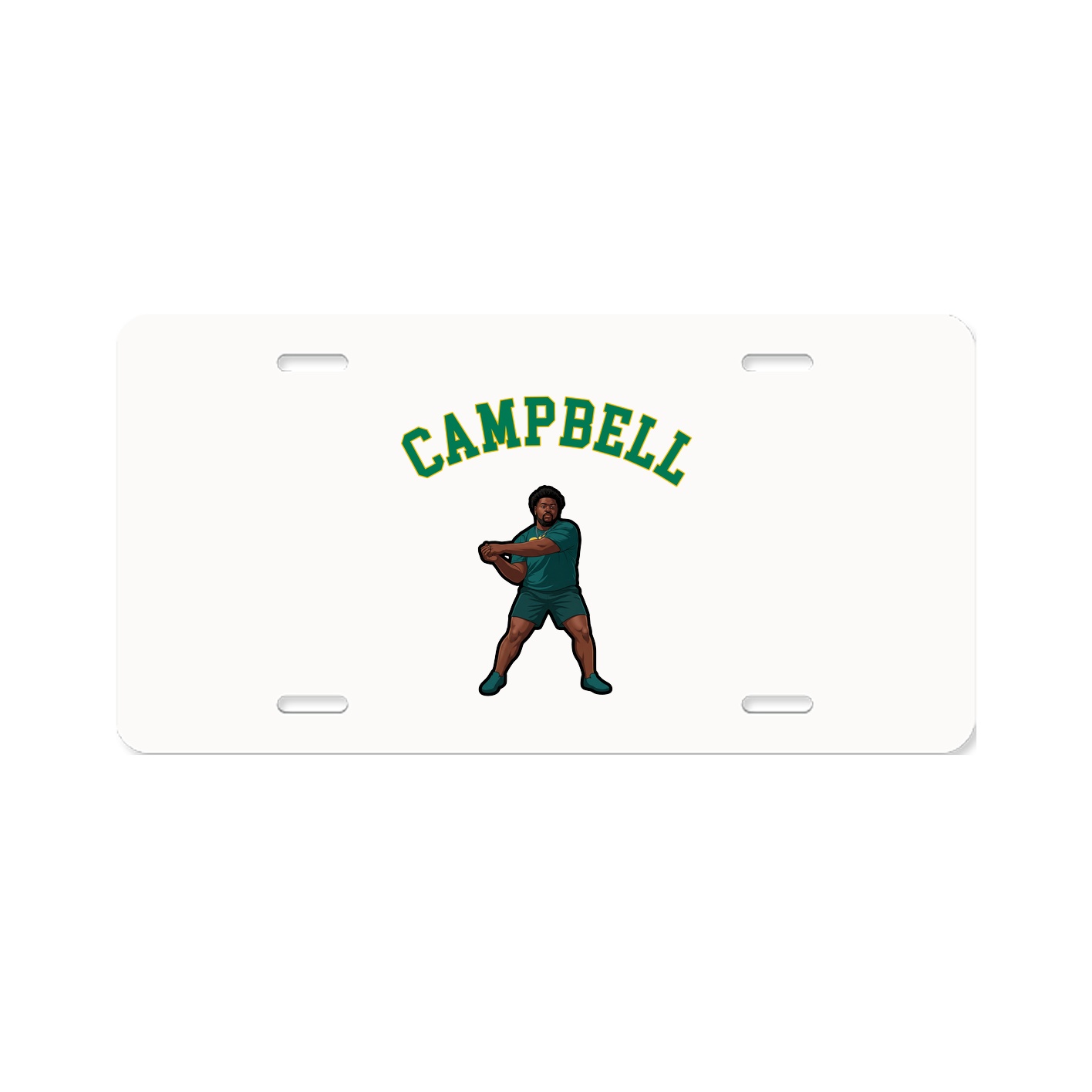 License Plate — Shirsey Arch in Classic