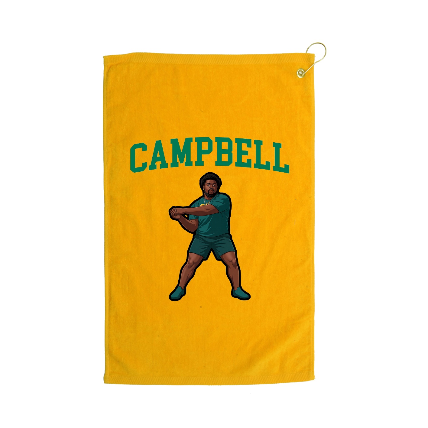 Golf Towel — Shirsey in Gold