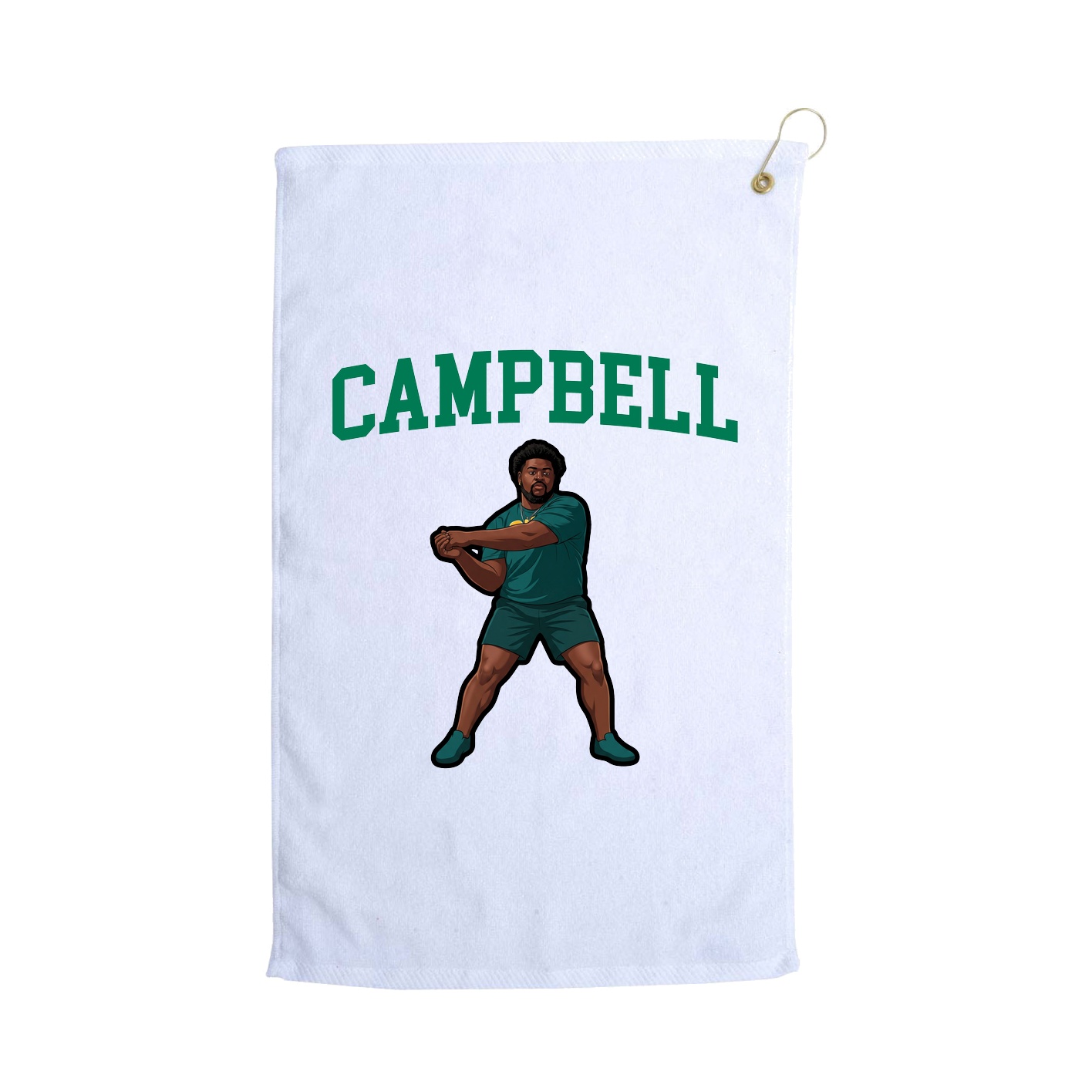 Golf Towel — Shirsey in White