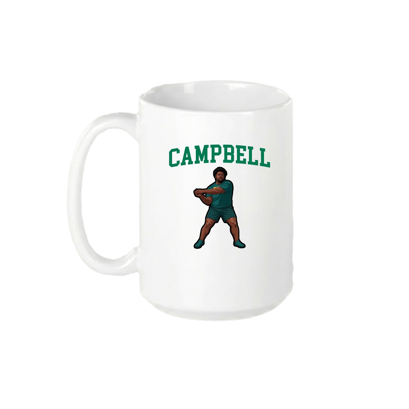 15oz Coffee Mug — Shirsey in White