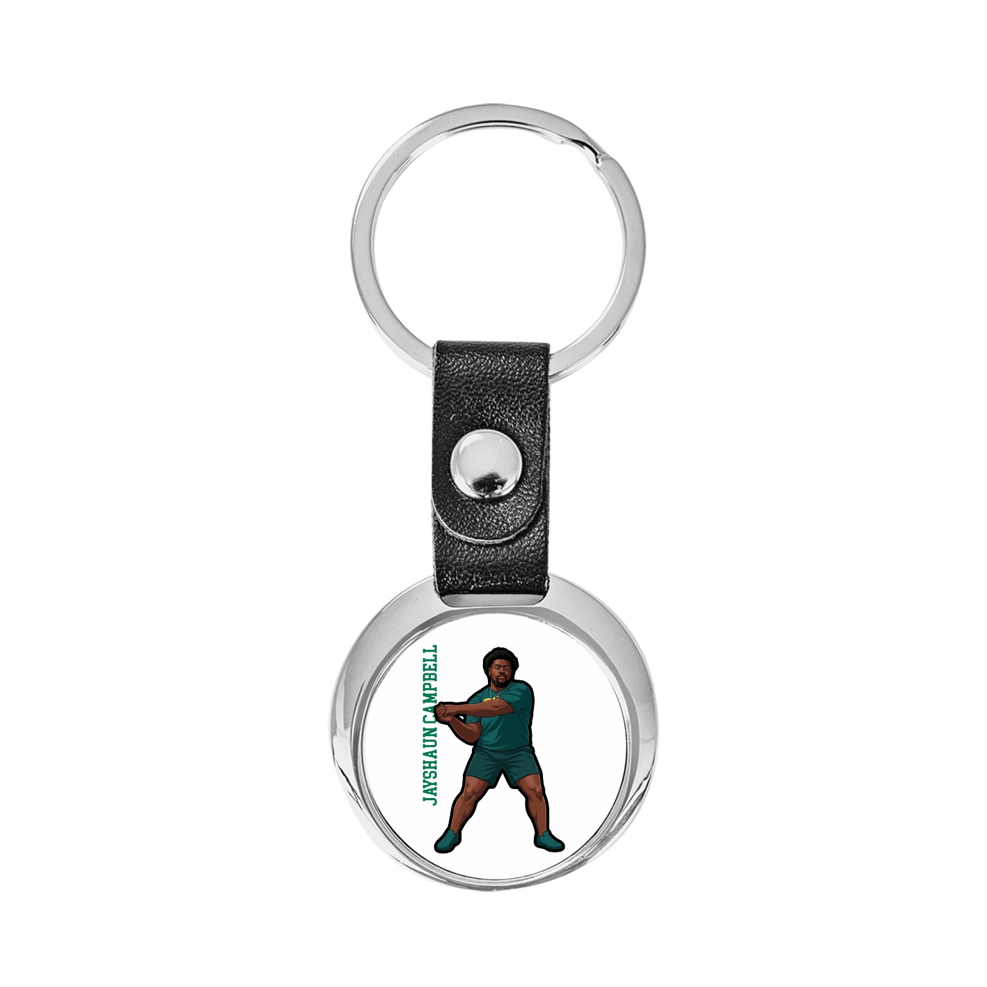 Key Chain — Name Vertical in Classic
