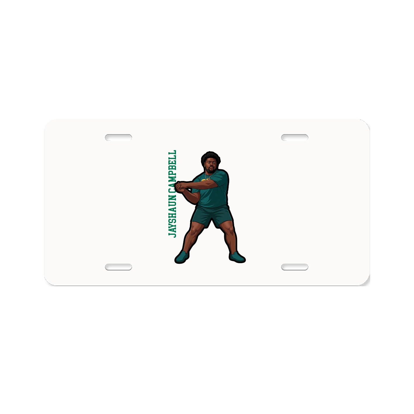 Aluminum License Plate