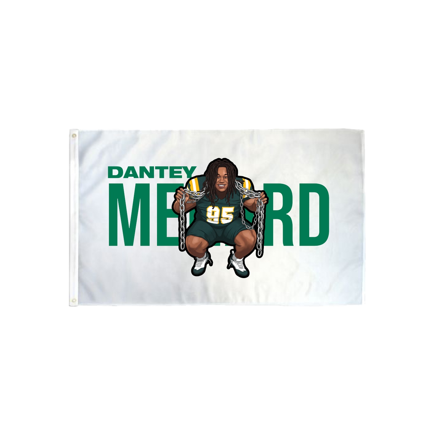3x5 Flag — Player Name in Classic