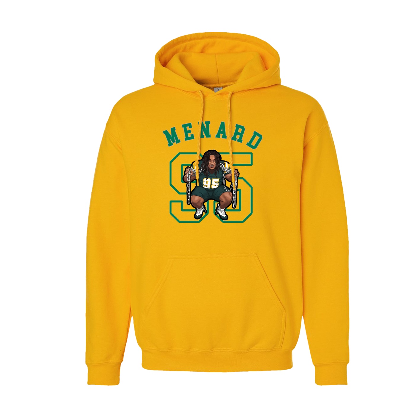 Hoodie — Shirsey Arch in Gold