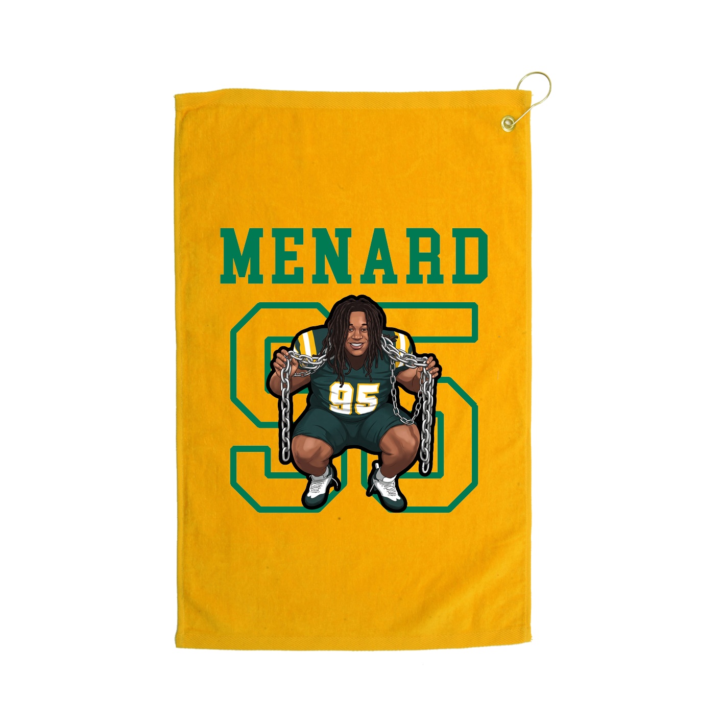 Golf Towel — Shirsey in Gold