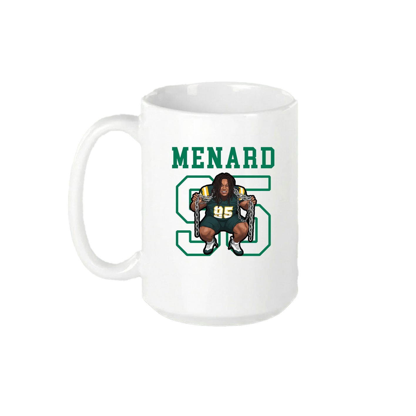 15oz Coffee Mug — Shirsey in White