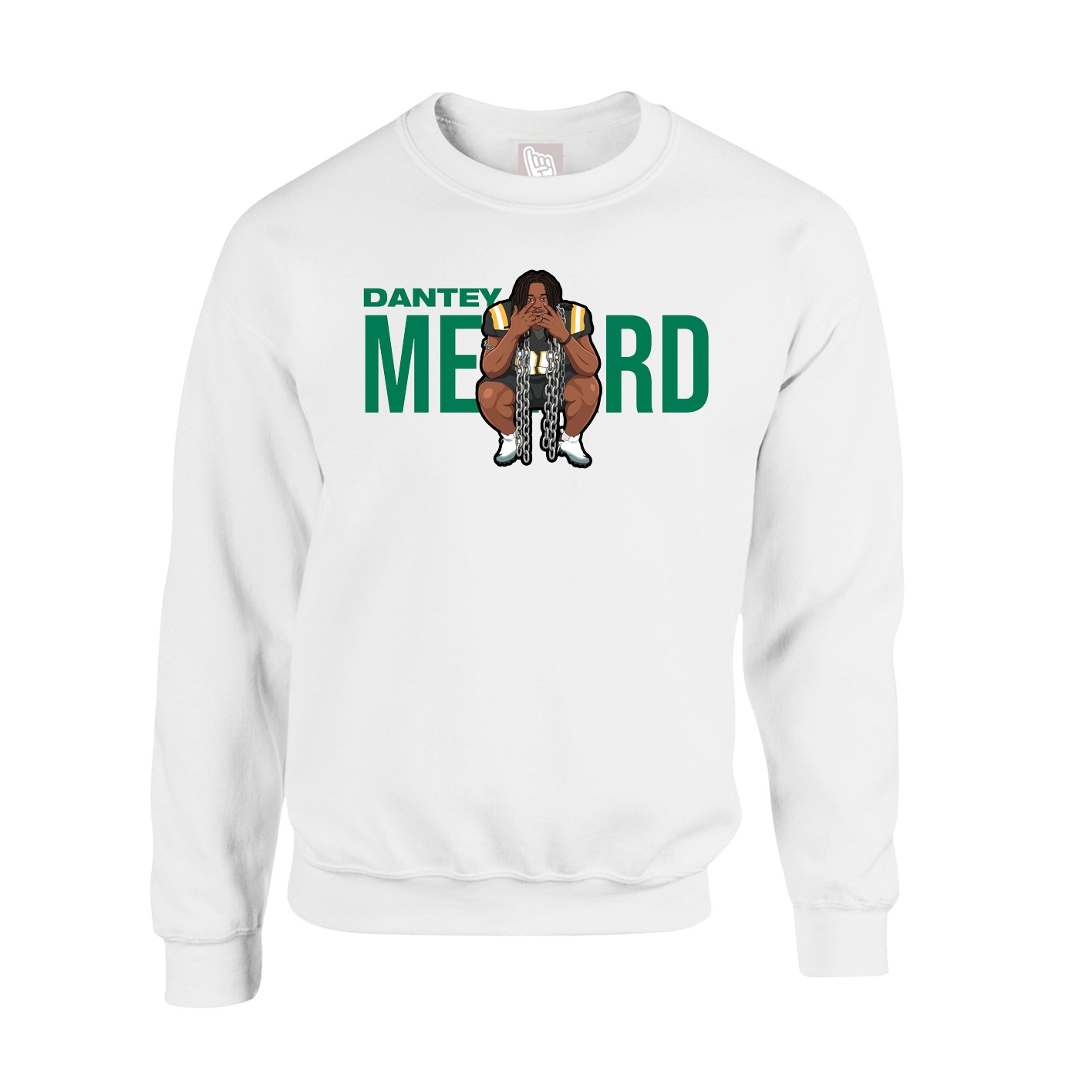 Fleece Crew — Player Name in White