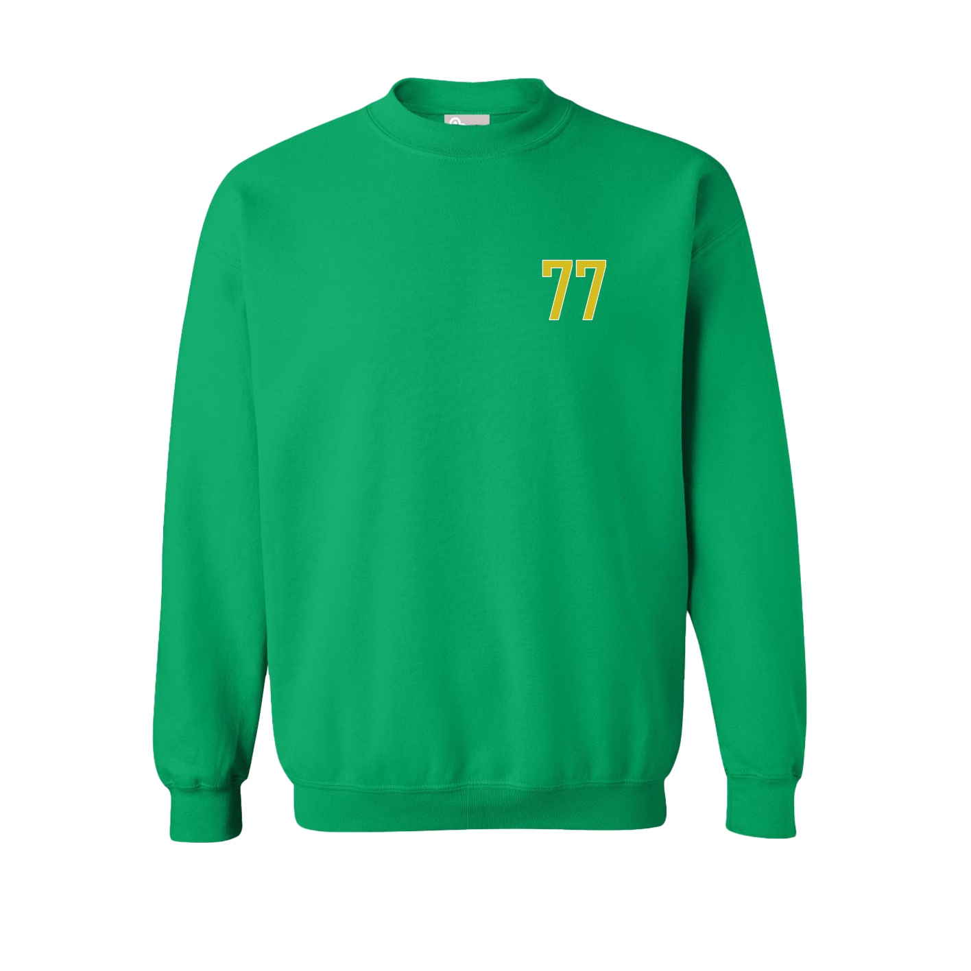 Fleece Crew — Front Shirsy in Green