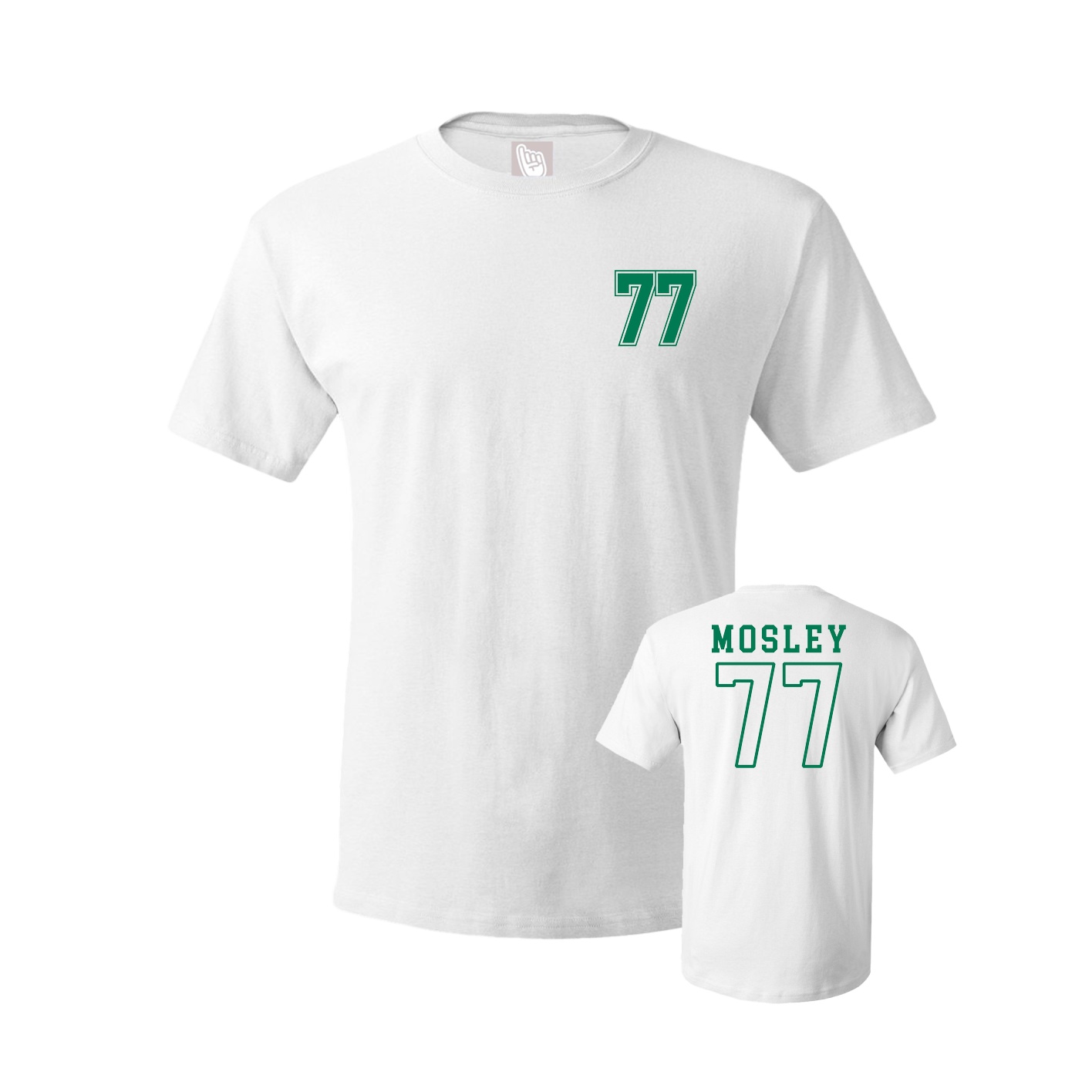 Tee — Chest Back in White