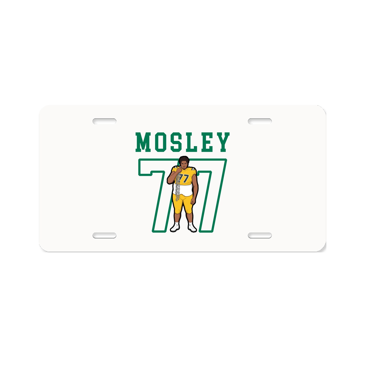 License Plate — Shirsey in Classic