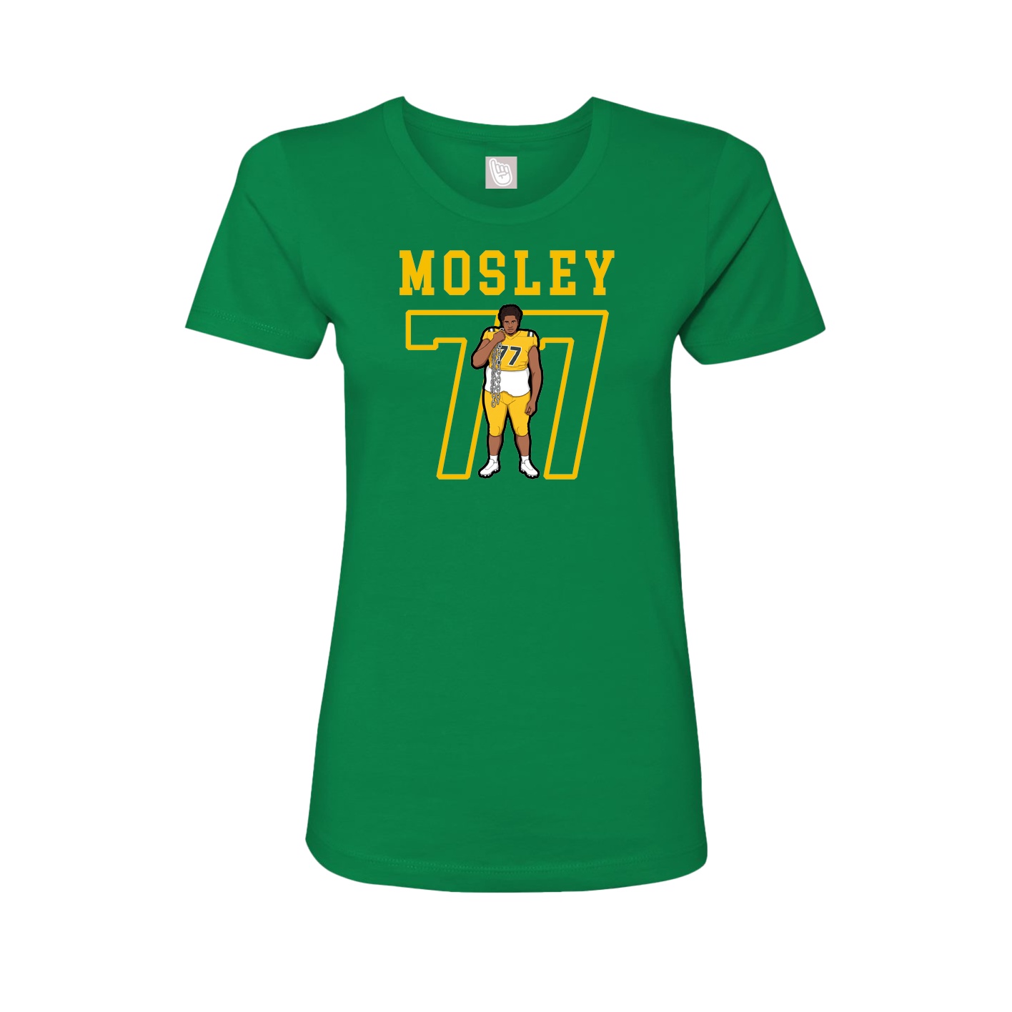Fitted Women's Tee — Shirsey in Green