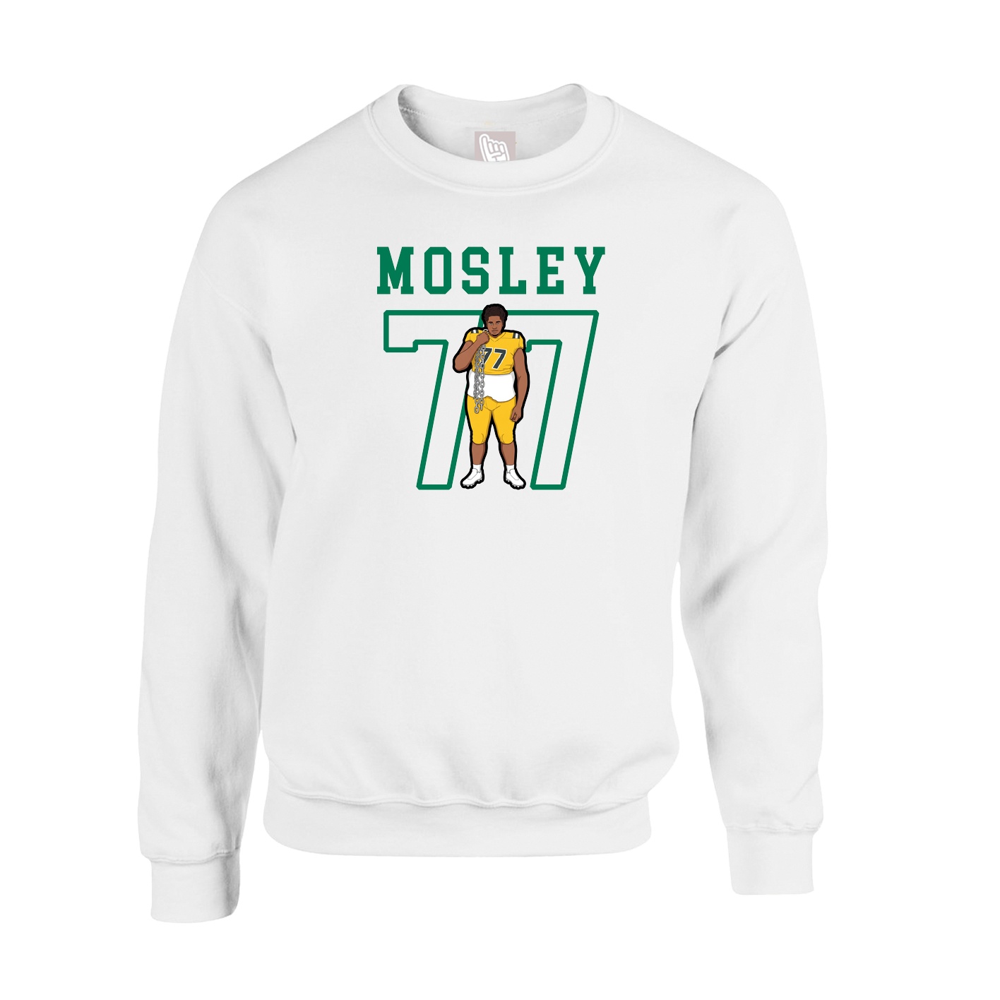 Fleece Crew — Shirsey in White