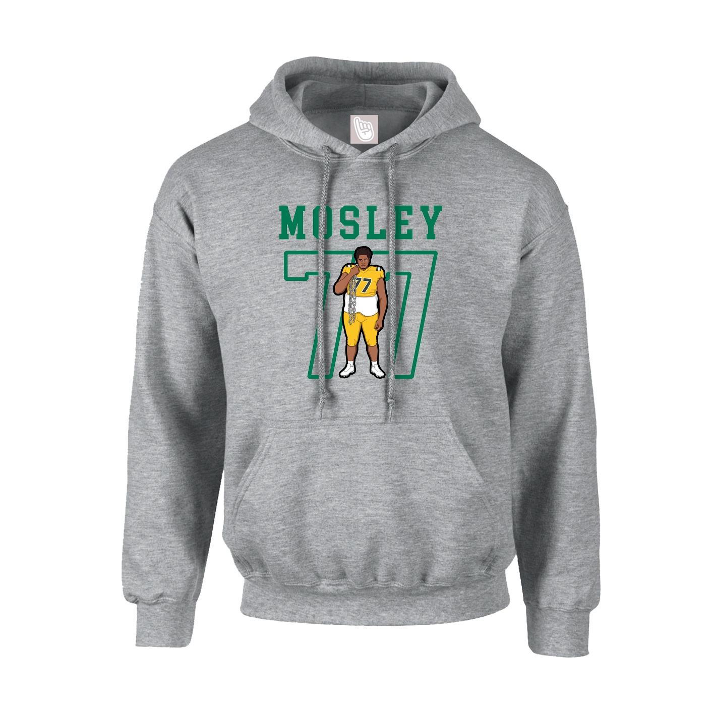 Youth Hoodie — Shirsey in Grey