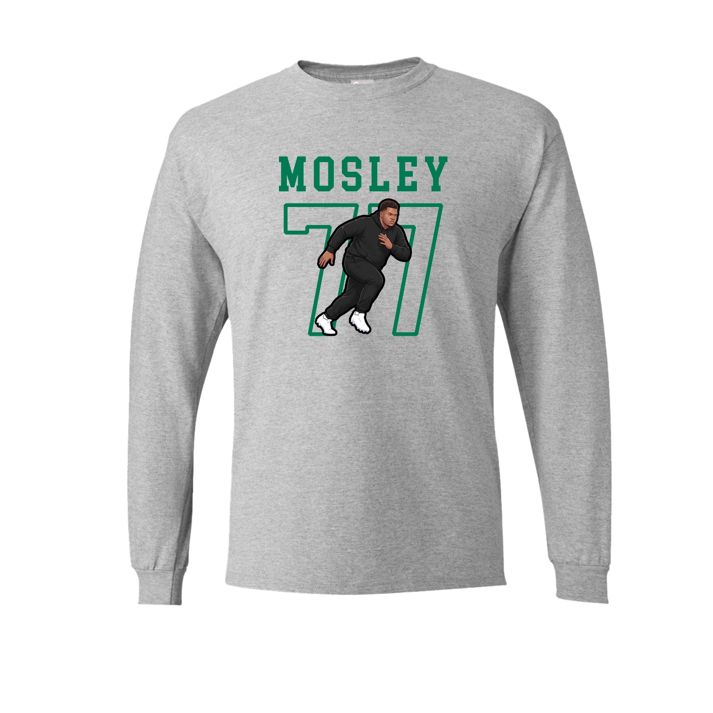 Long Sleeve Tee — Shirsey in Grey