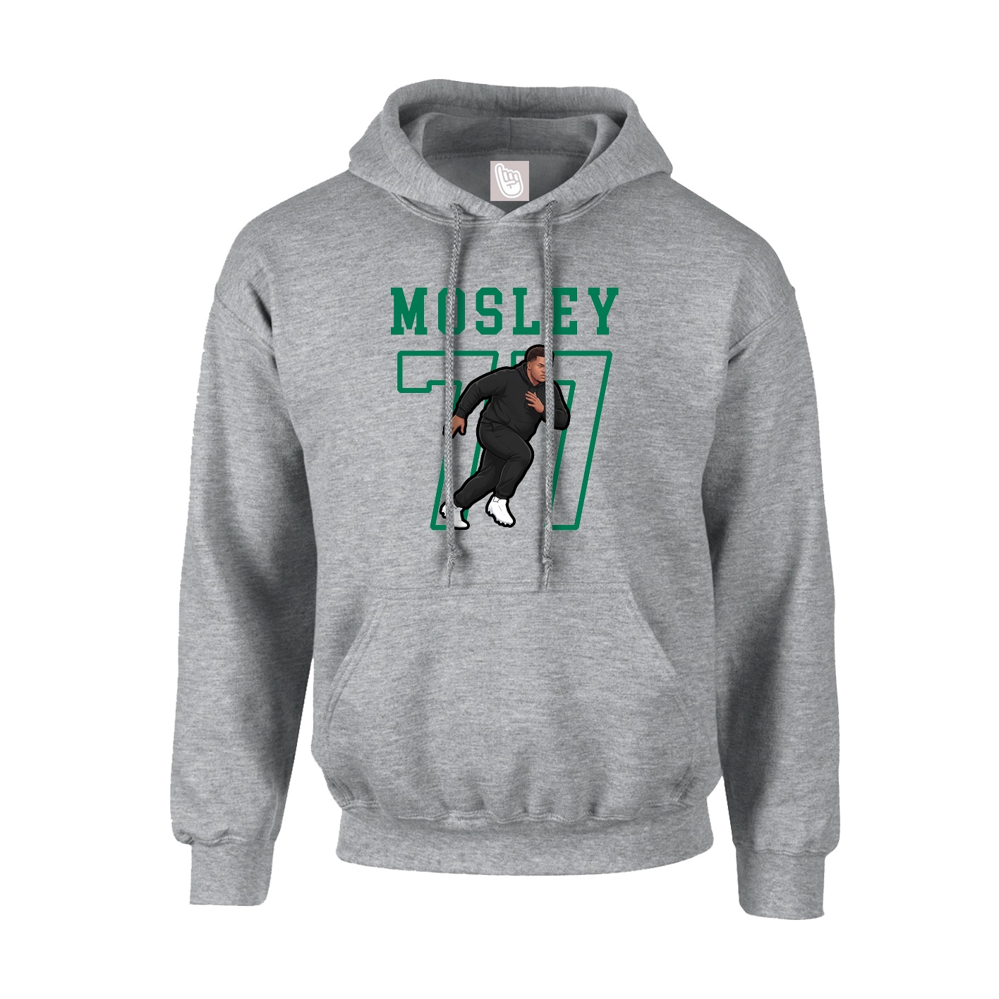 Hoodie — Shirsey in Grey