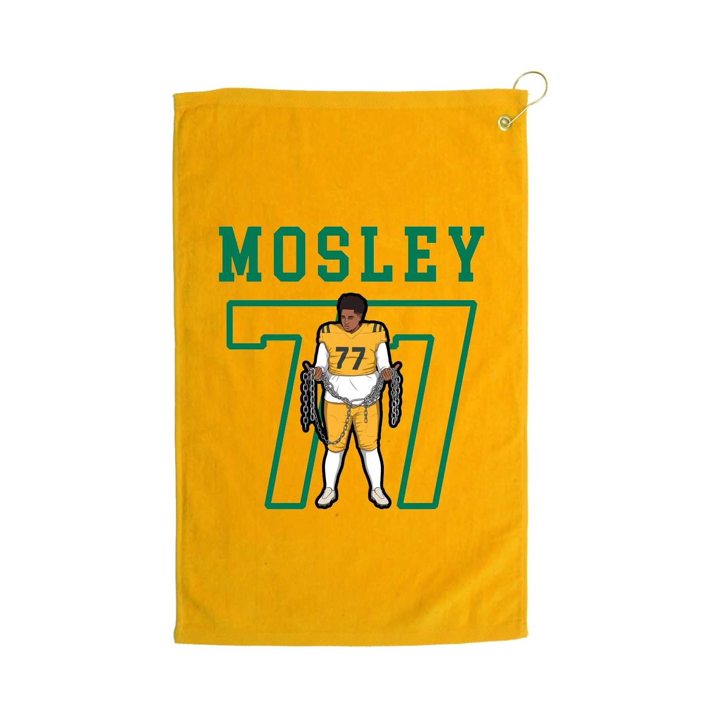 Golf Towel — Shirsey in Gold