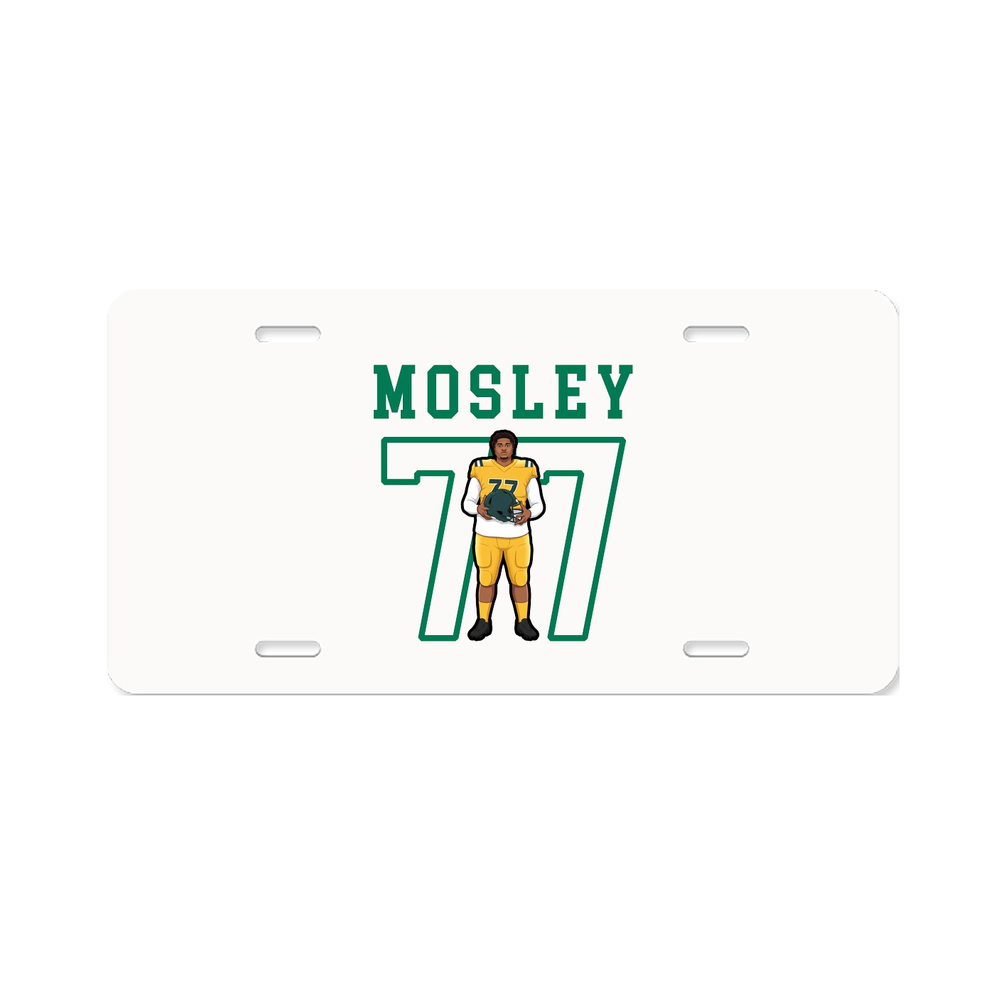 License Plate — Shirsey in Classic