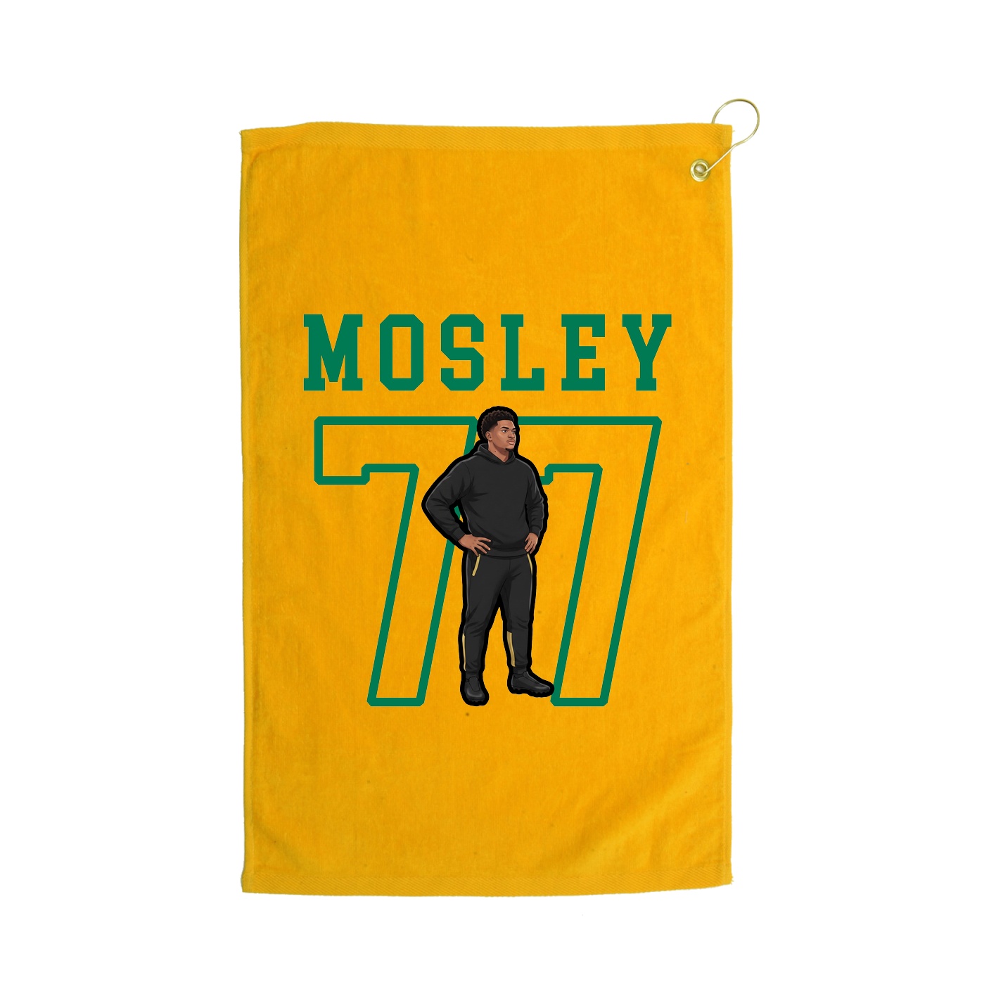 Golf Towel — Shirsey in Gold