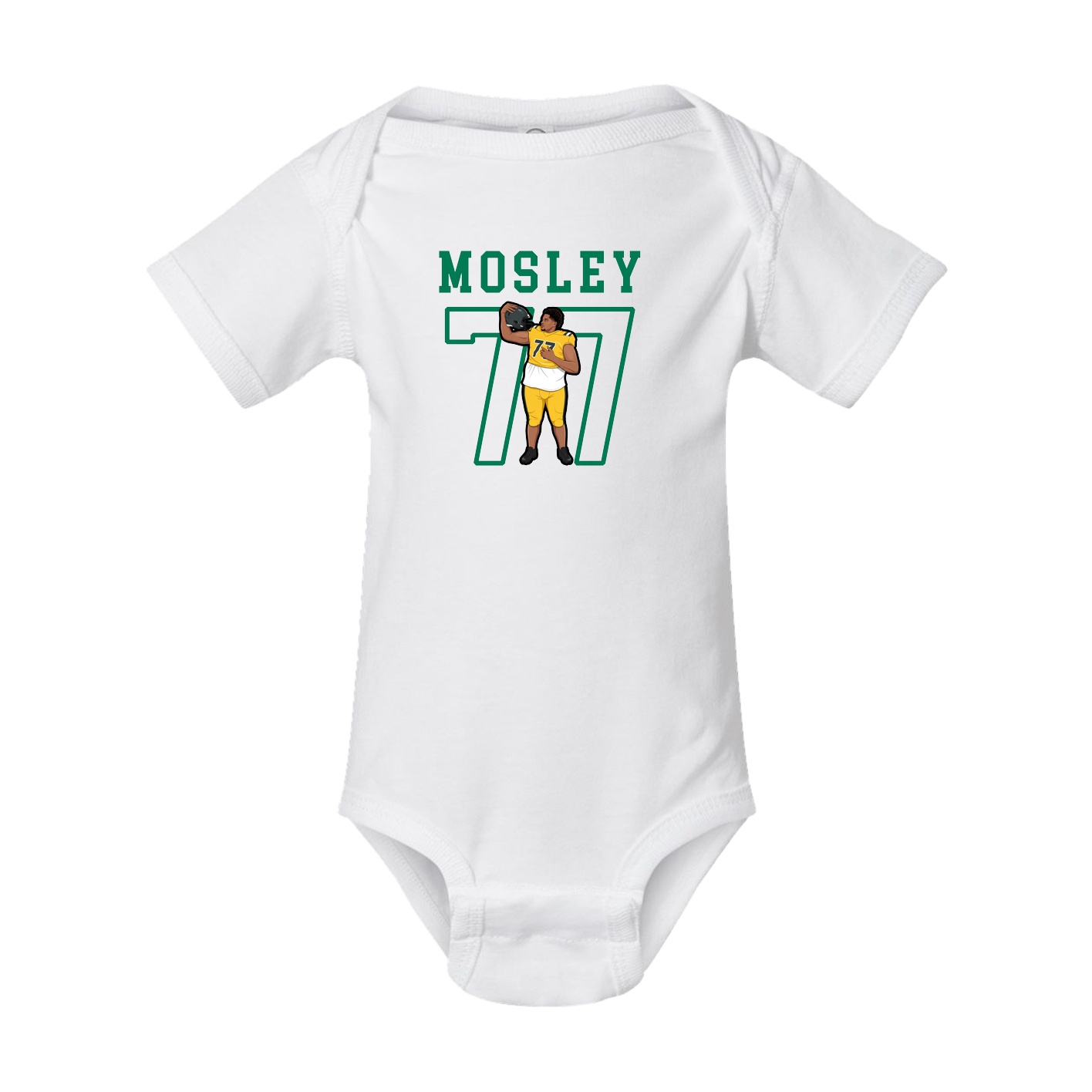 Baby Onesie — Shirsey in White