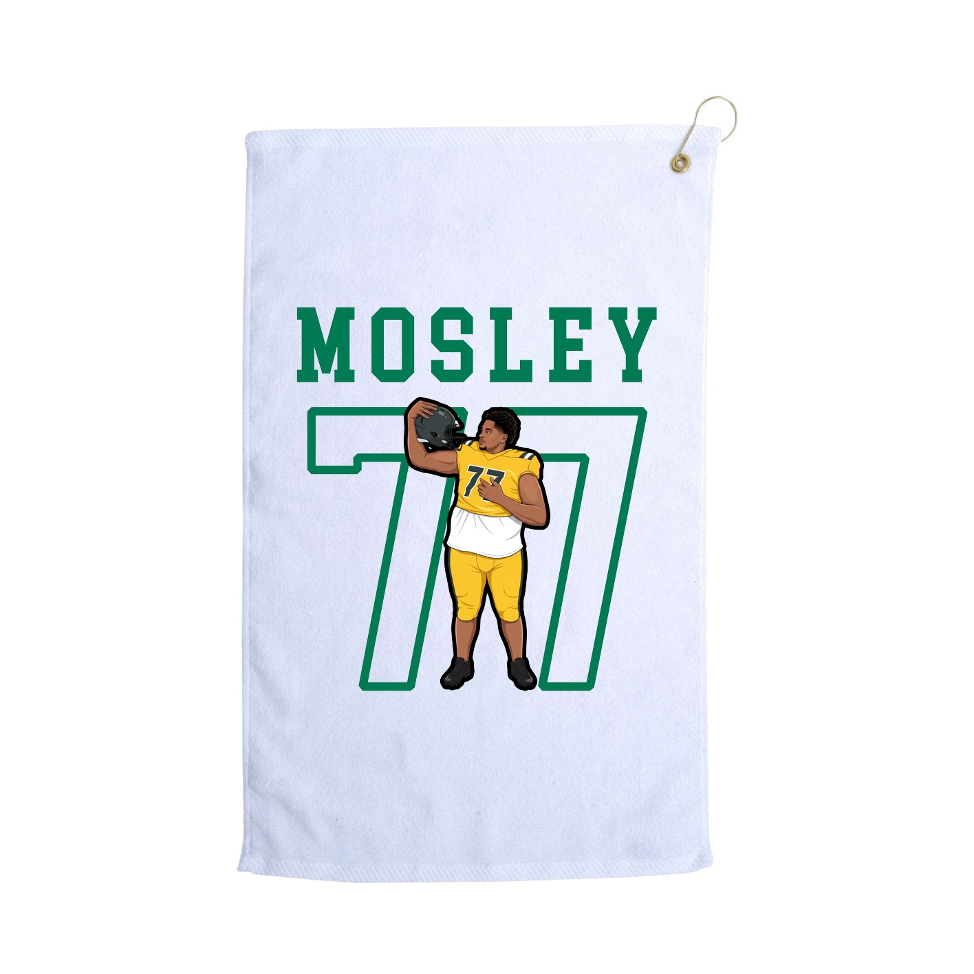 Golf Towel — Shirsey in White