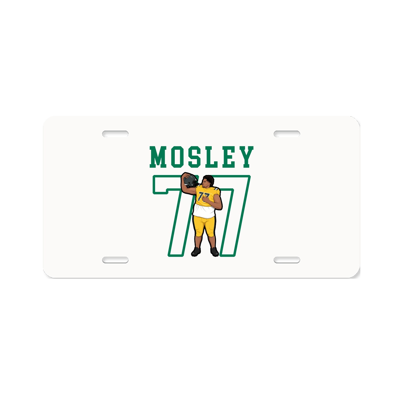 License Plate — Shirsey in Classic