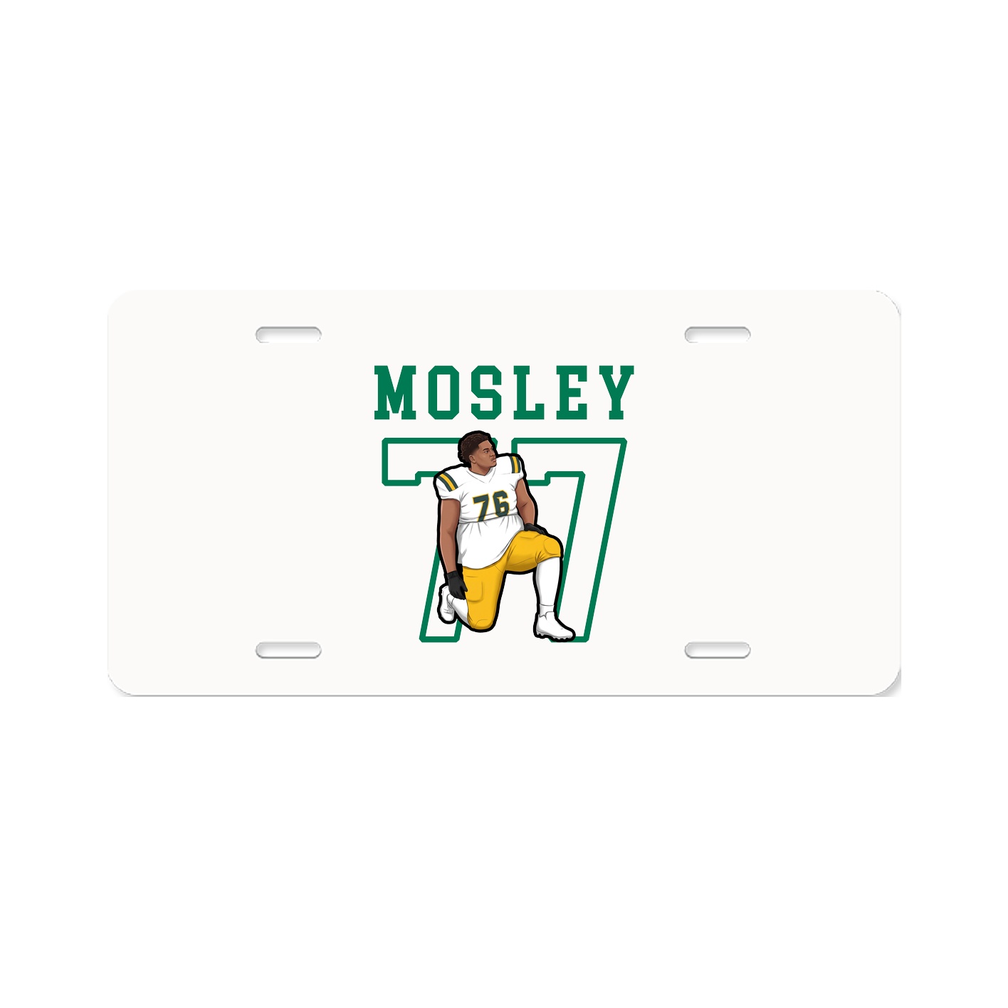 License Plate — Shirsey in Classic