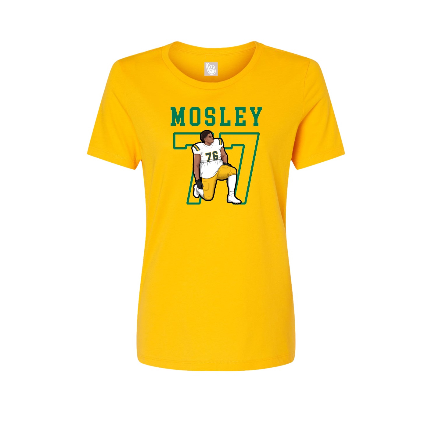 Fitted Women's Tee — Shirsey in Gold