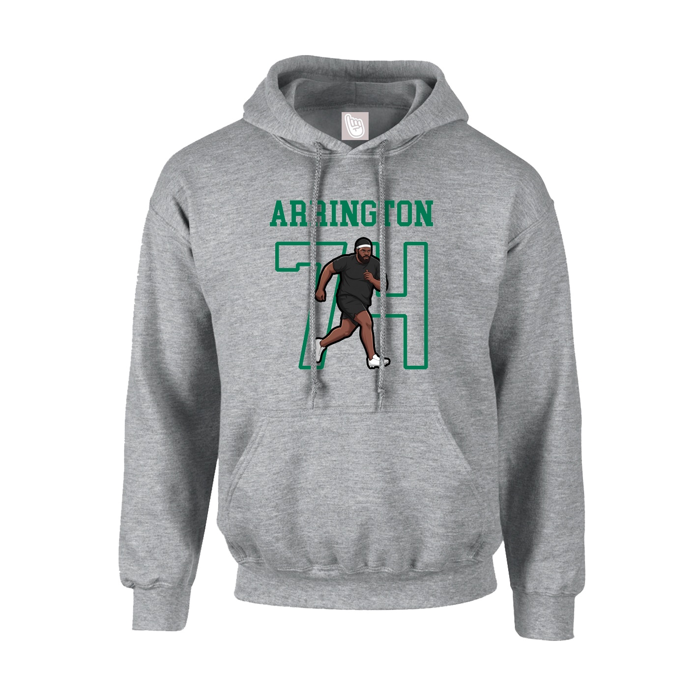 Hoodie — Shirsey in Grey