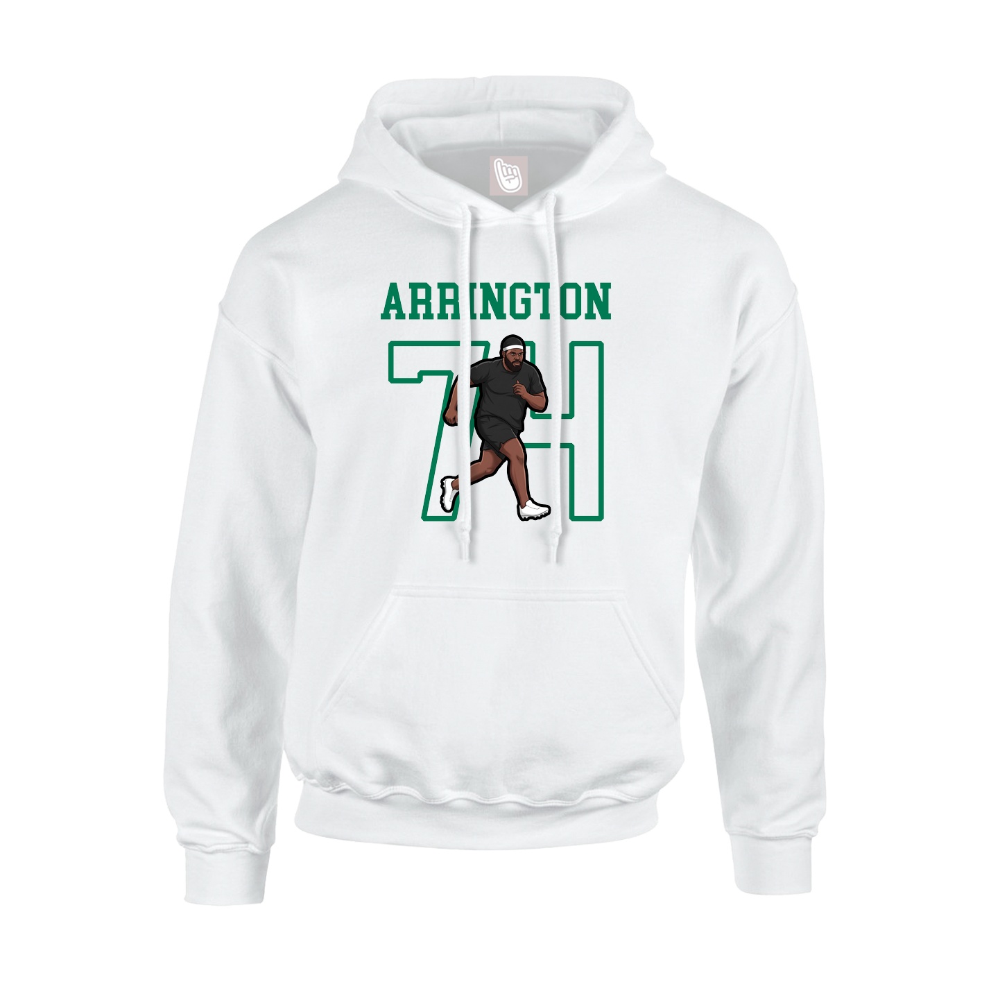 Youth Hoodie — Shirsey in White