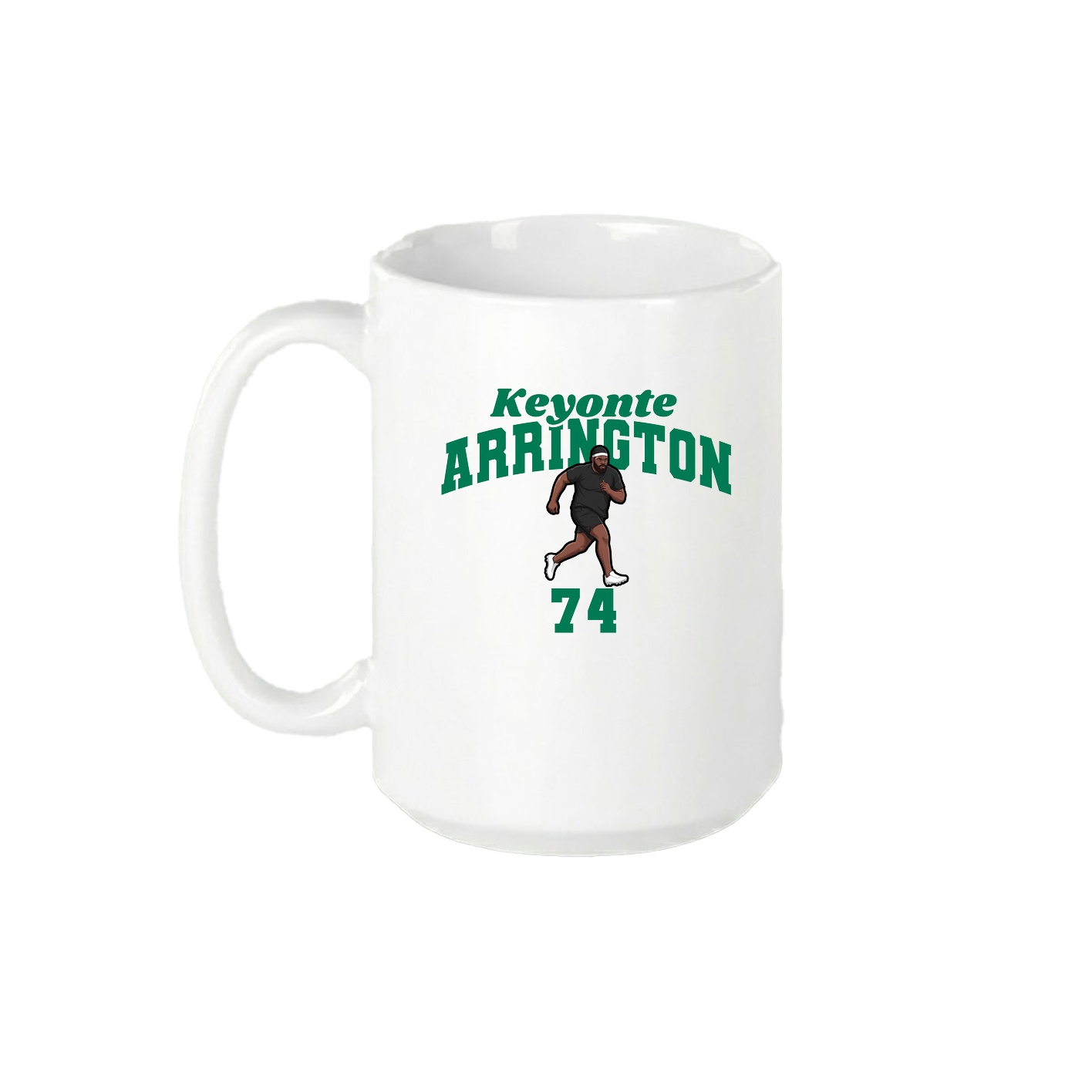 15oz Coffee Mug — Signature Arch in White