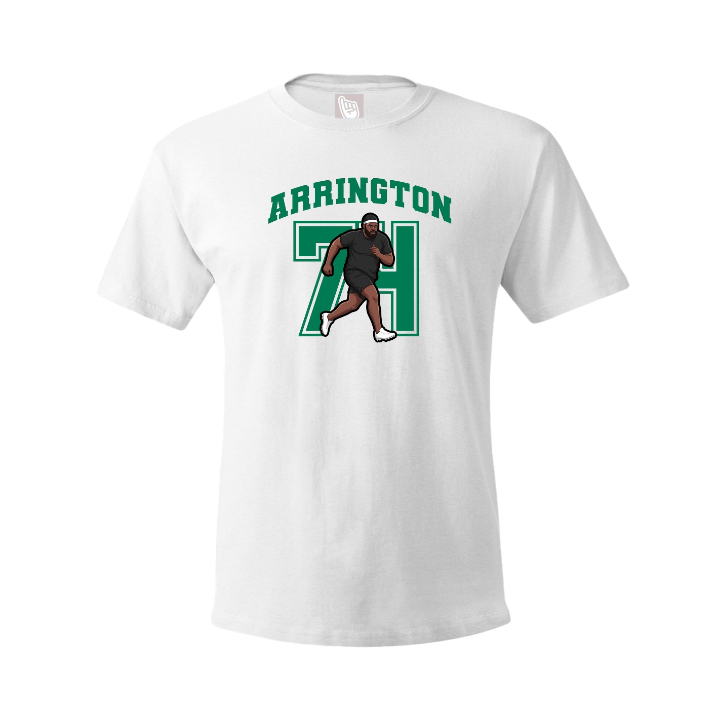 Tee — Number in White