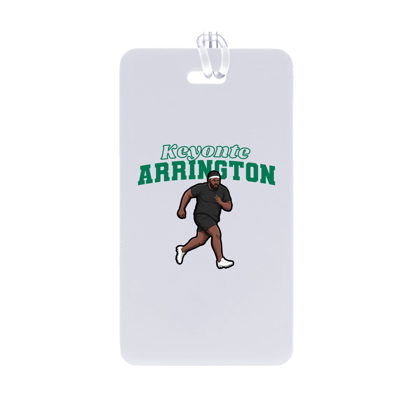 Bag Tag — Name Arch in Classic
