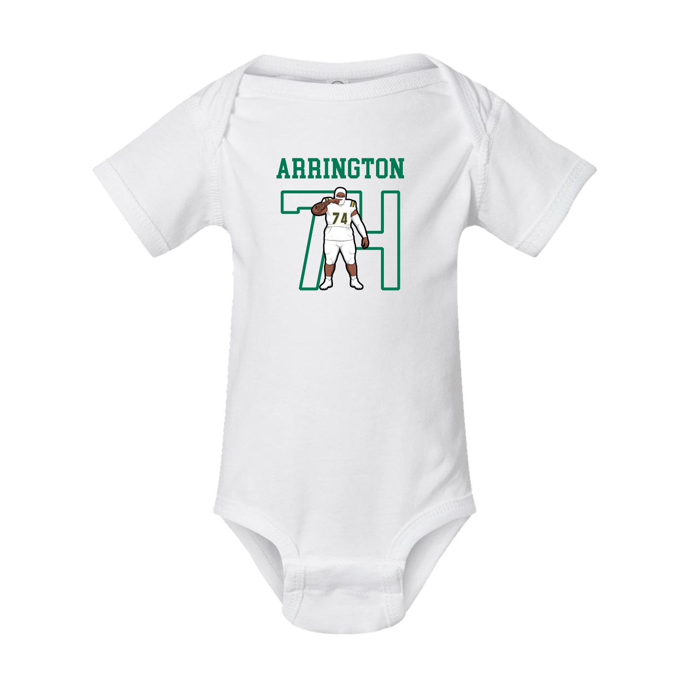 Baby Onesie — Shirsey in White