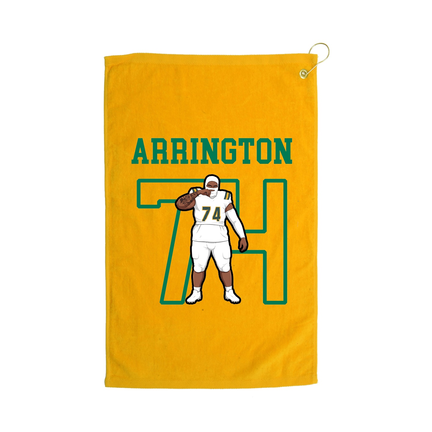 Golf Towel — Shirsey in Gold