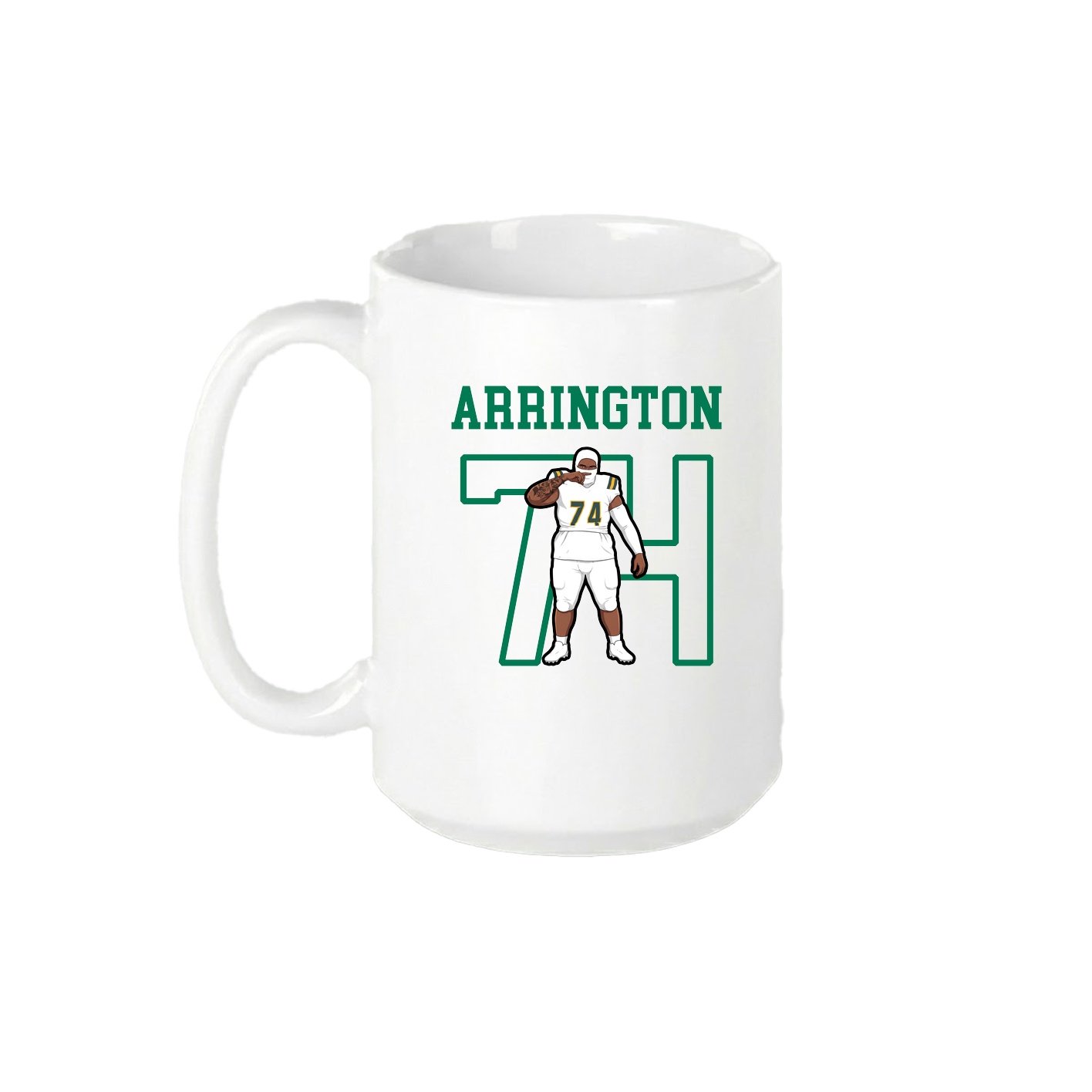 15oz Coffee Mug — Shirsey in White